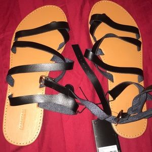 Forever 21 Black sandals